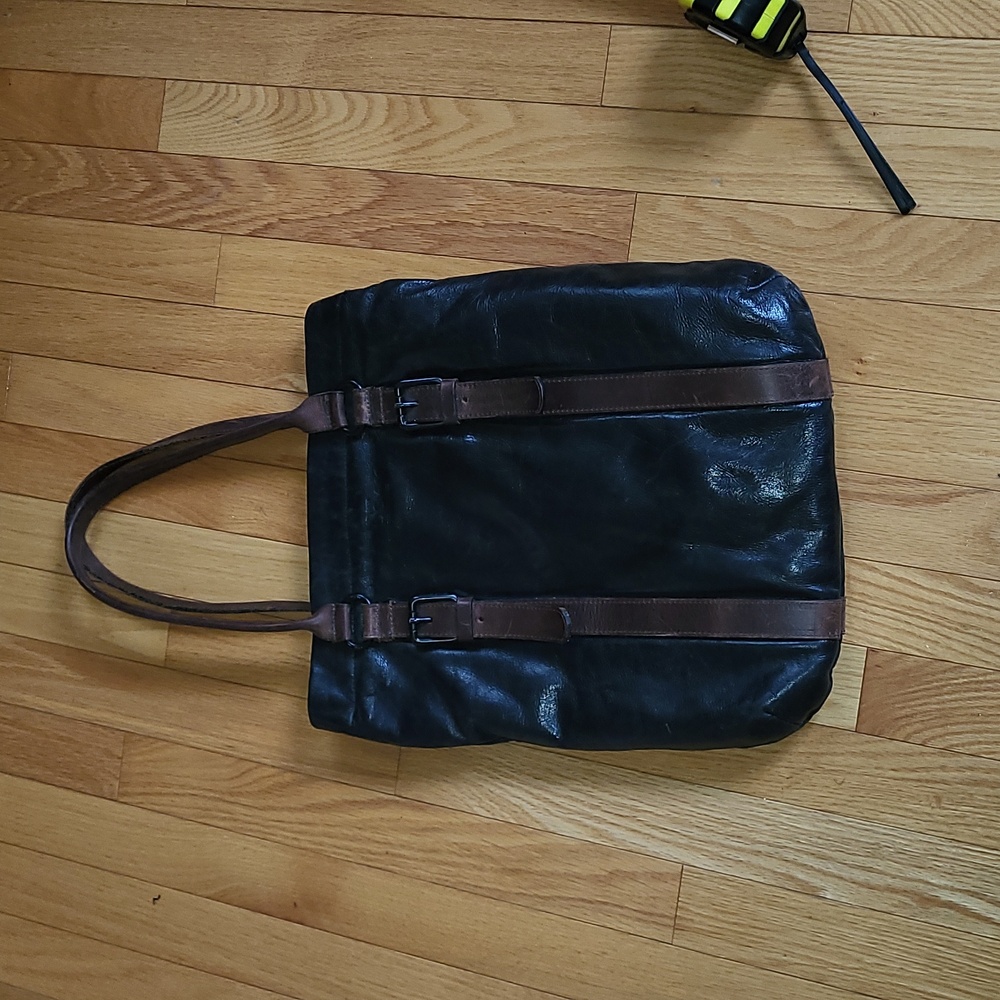 RUDSAK Black and Brown Tote Bag